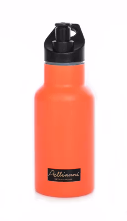Pellianni- Stainless Steel Bottle Orange/ dricka