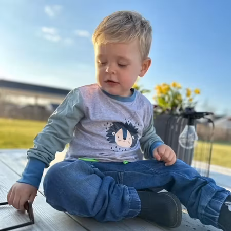 Geggamoja- Långärmad t-shirt 110/116
