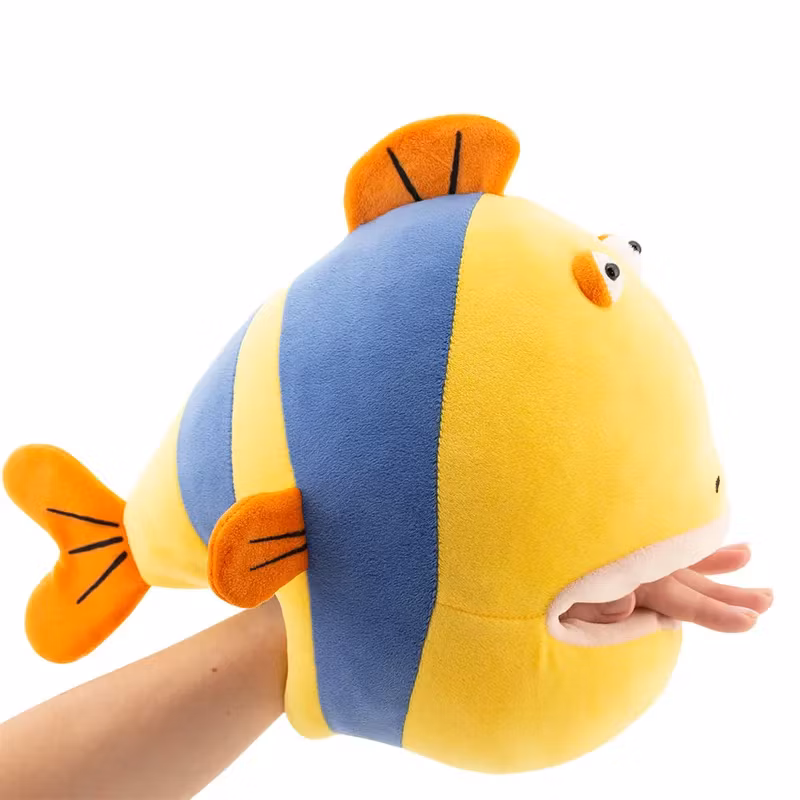 Orange Toys- Plush Toy, Fish 30 cm/ gosedjur