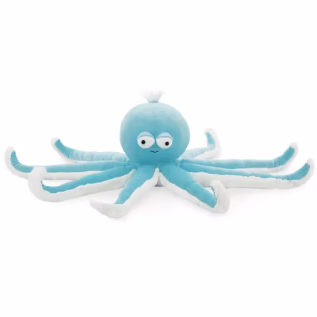 Orange Toys- Plush Toy, Blue Octopus 47 cm/ gosedjur