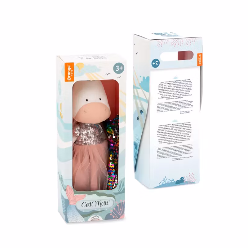 Orange Toys- Daphne the Unicorn: Pink Dress With Sequins / gosedjur