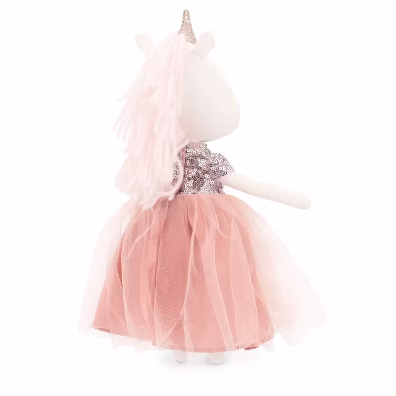 Orange Toys- Daphne the Unicorn: Pink Dress With Sequins / gosedjur