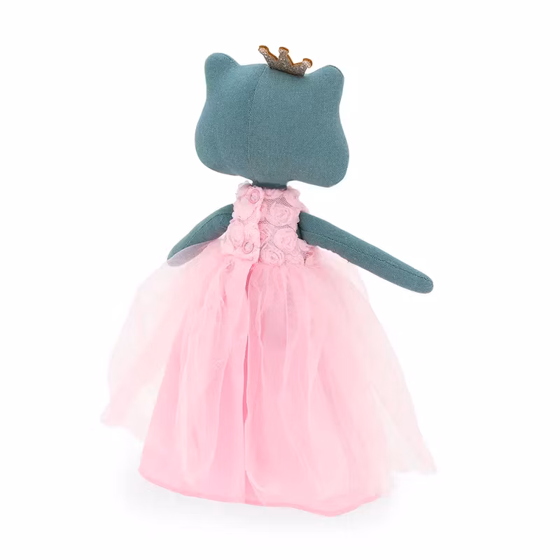 Orange Toys- Fiona the Frog: Pink Dress with Roses / gosedjur