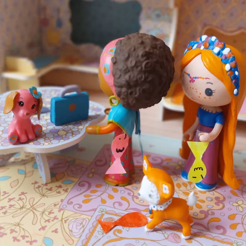 Djeco- Poppy & Nouky Tinyly serien