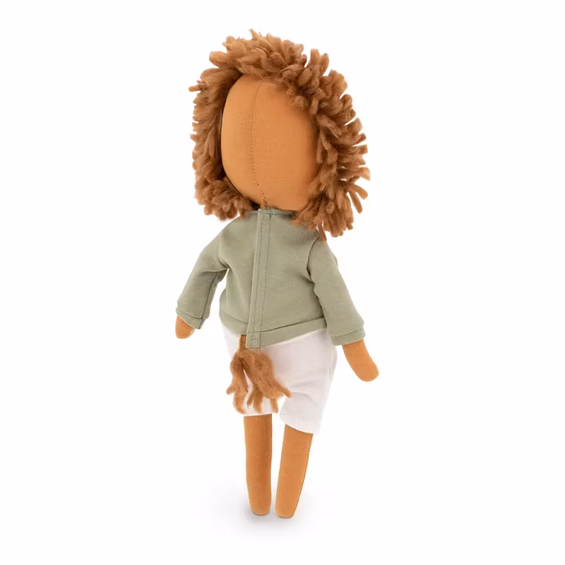 Orange Toys- Simon the Lion: Green Sweatshirt / gosedjur