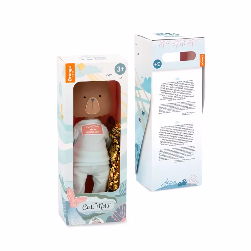 Orange Toys- Oscar the Bear: Mint Tracksuit / gosedjur
