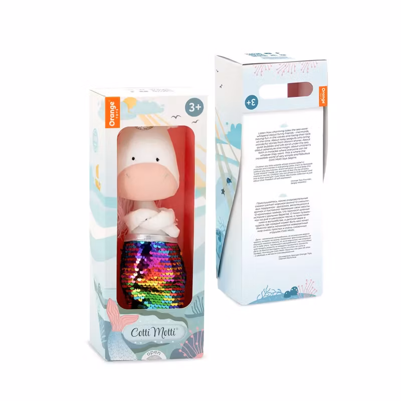 Orange Toys- Daphne the Unicorn: Mermaid / gosedjur sjöjungfru.