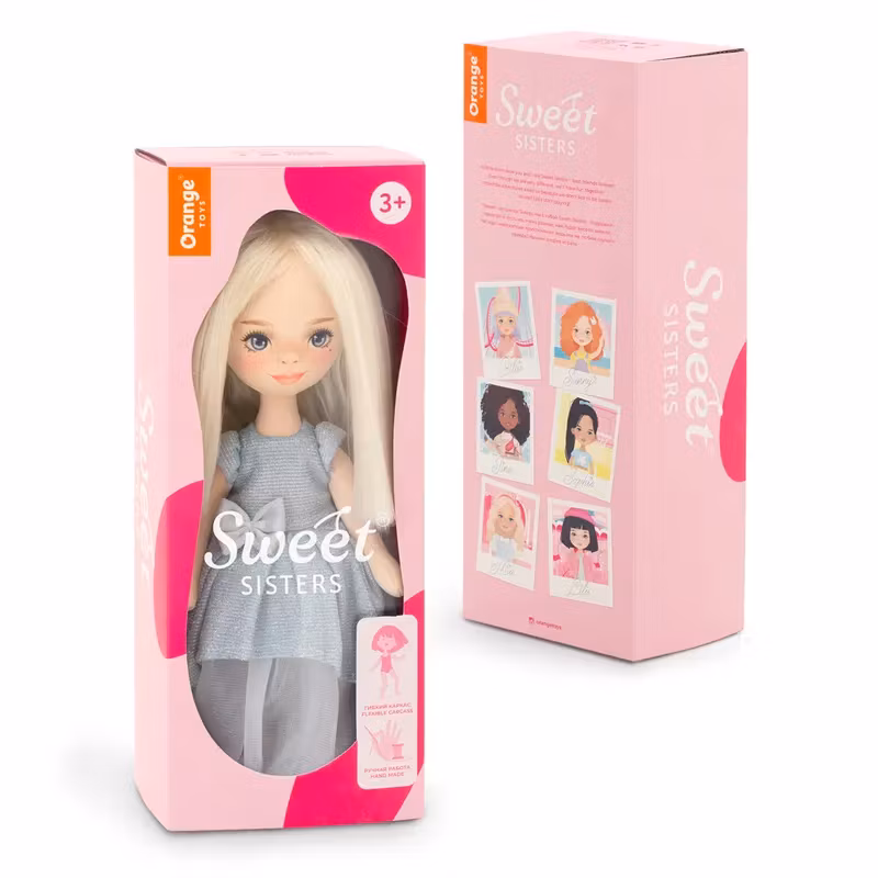 Orange Toys- Mia in a Light Blue Dress/ docka..