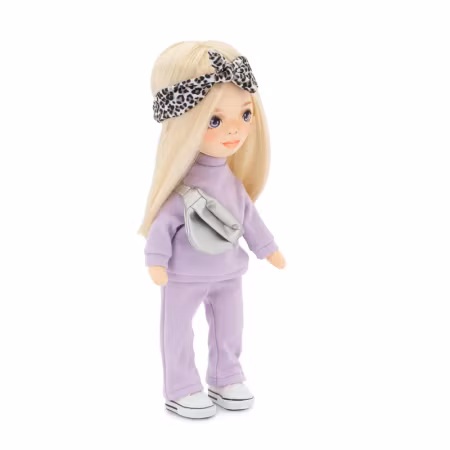 Orange Toys- Mia in a Purple Tracksuit/ docka