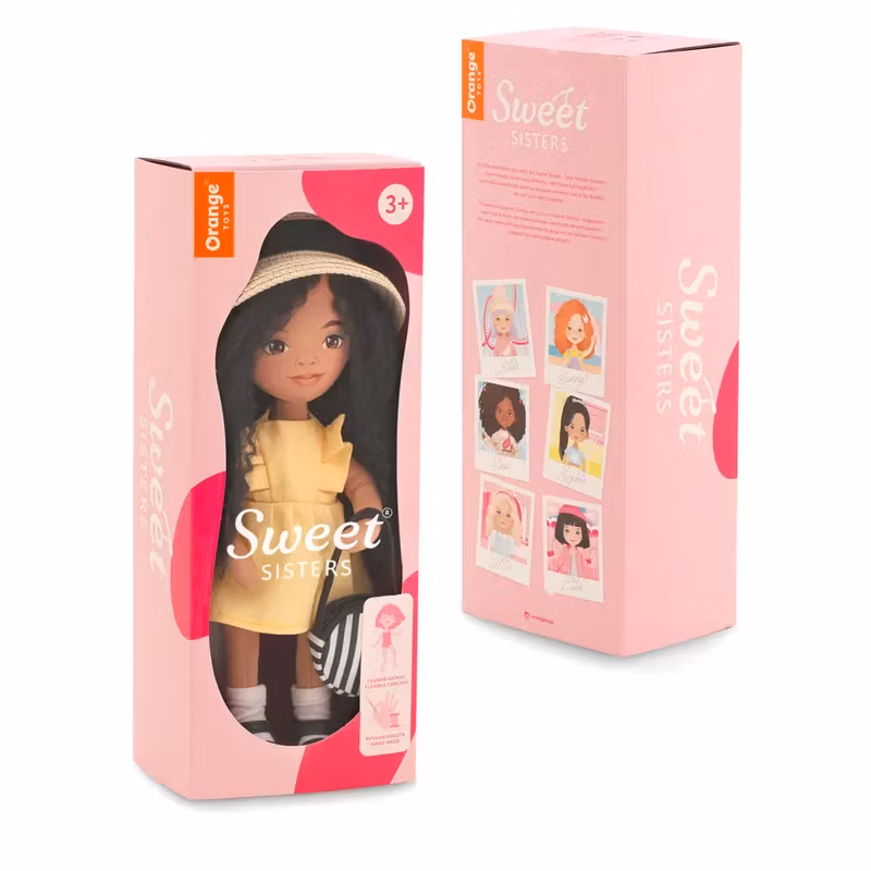 Orange Toys- Tina in a Yellow Dress/ docka..