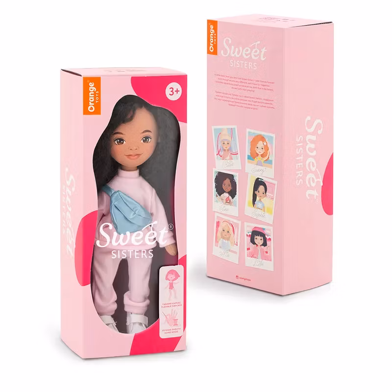 Orange Toys- Tina in a Pink Tracksuit/ docka..