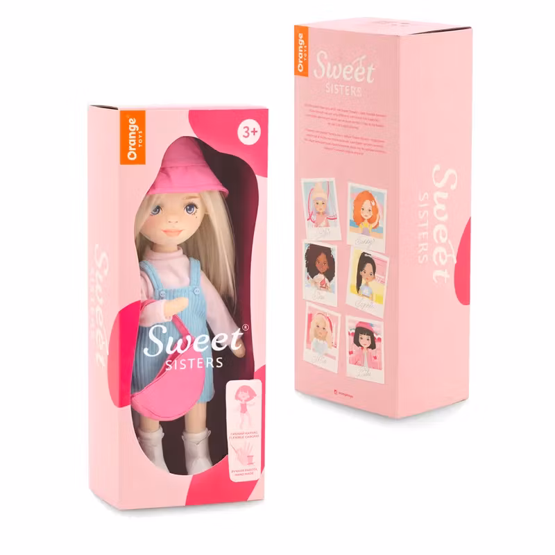 Orange Toys- Mia in a Blue Sundress/ docka..