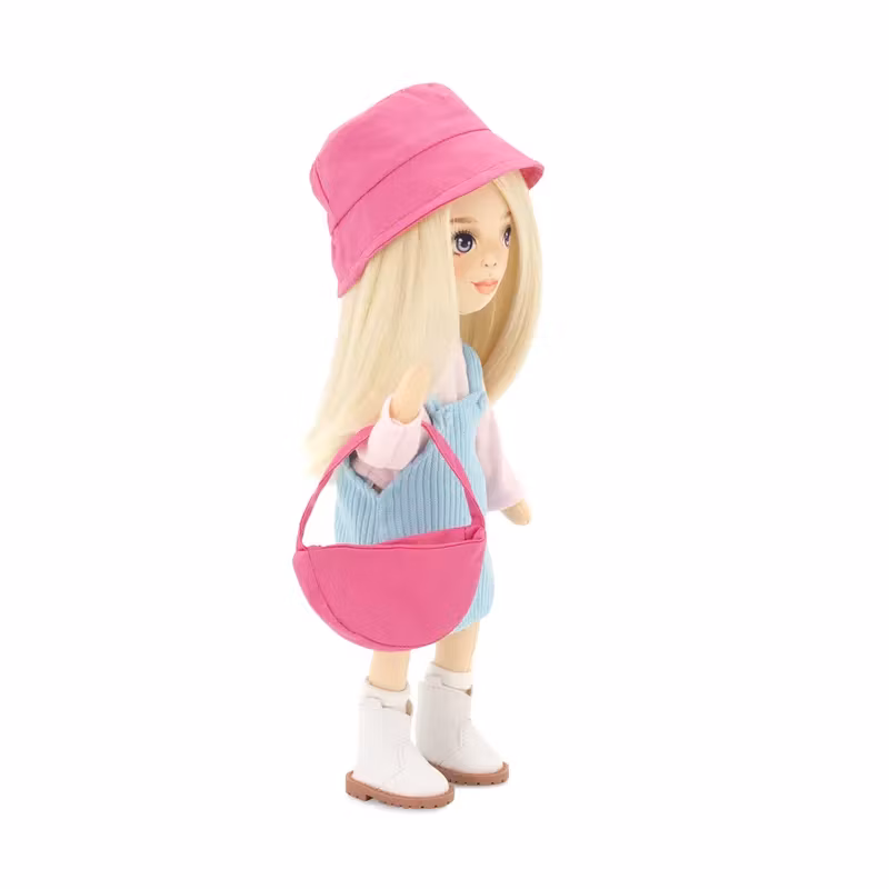 Orange Toys- Mia in a Blue Sundress/ docka..