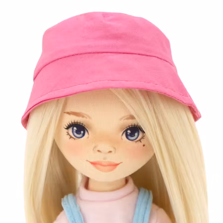 Orange Toys- Mia in a Blue Sundress/ docka..