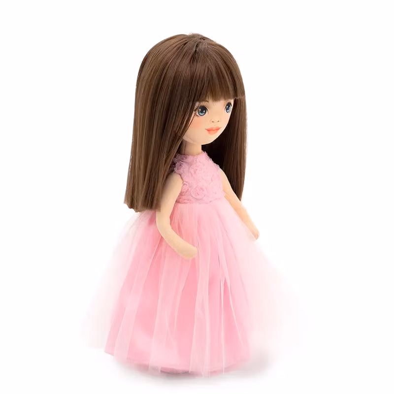Orange Toys- Sophie in a Pink Dress with Roses/ docka