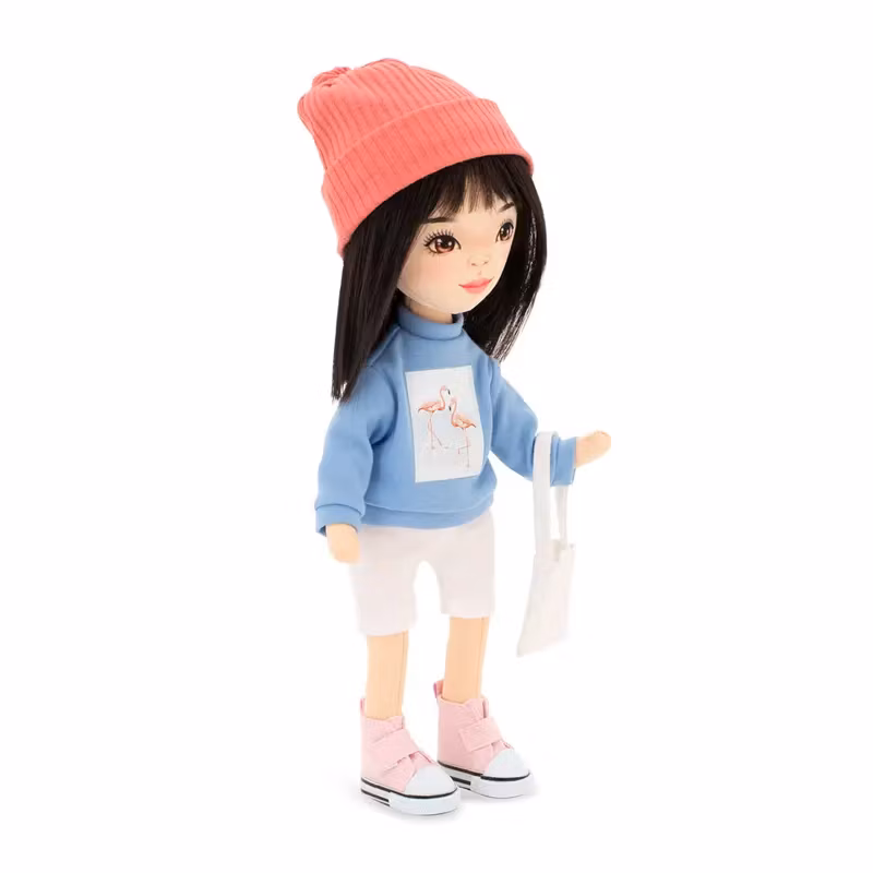 Orange Toys- Lilu in a Light Blue Sweatshirt/ docka..