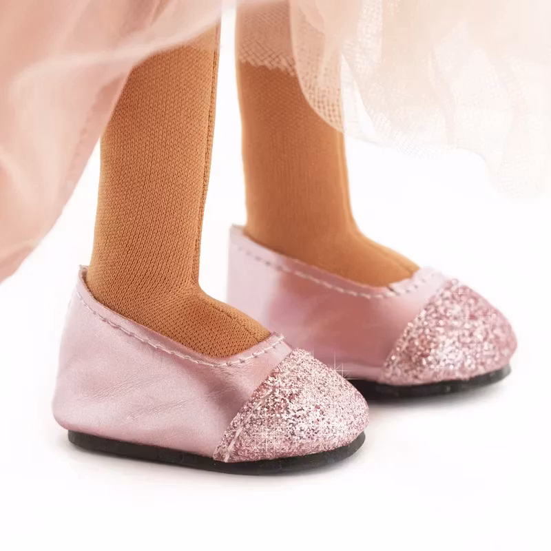 Orange Toys- Tina in a Pink Dress with Sequins/ docka..