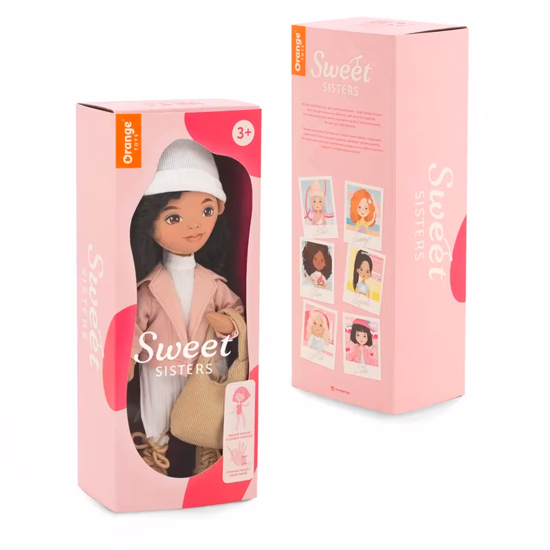 Orange Toys- Tina in a Pink Jacket and White Dress/ docka