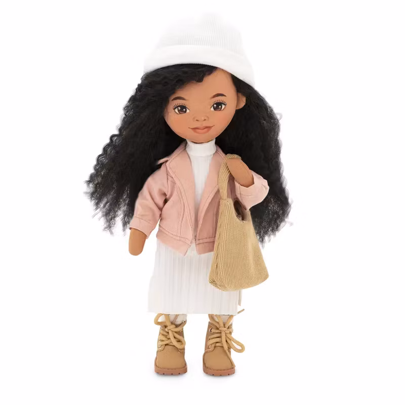Orange Toys- Tina in a Pink Jacket and White Dress/ docka
