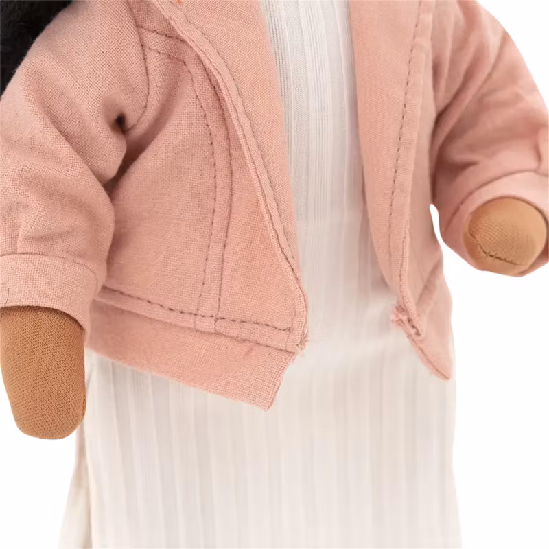 Orange Toys- Tina in a Pink Jacket and White Dress/ docka