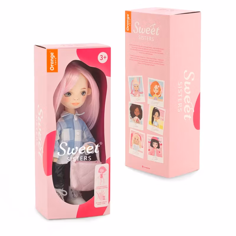 Orange Toys- Billie in a Plaid Shirt/ docka..