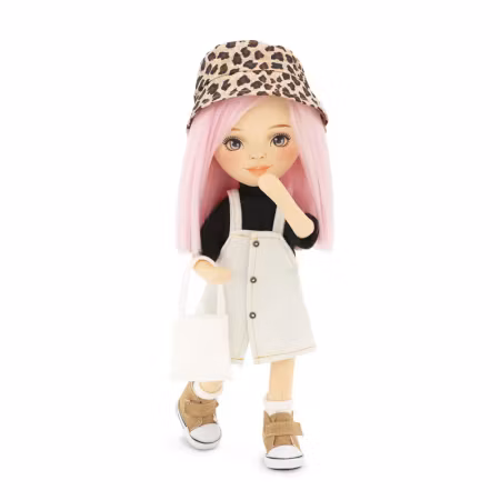 Orange Toys- Billie in a Denim Sundress/ docka..