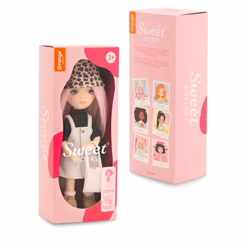 Orange Toys- Billie in a Denim Sundress/ docka..