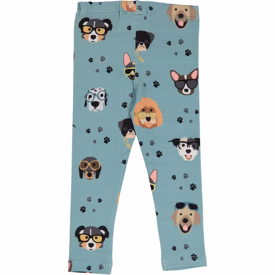 Geggamoja Leggings Doggy Cool Blå