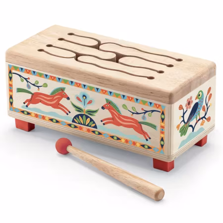 Djeco- Wooden Drum