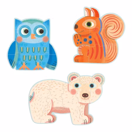 Djeco- In the Forest - 9, 12, 16 pcs
