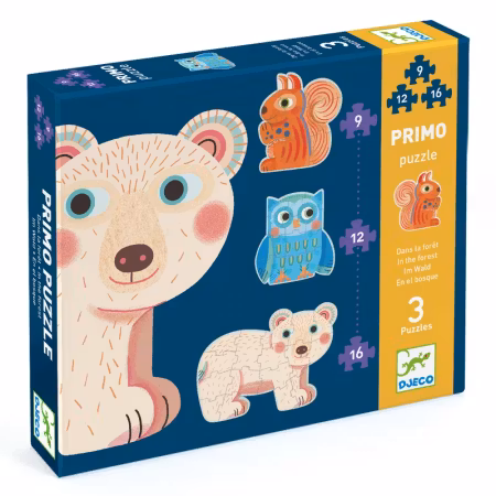 Djeco- In the Forest - 9, 12, 16 pcs