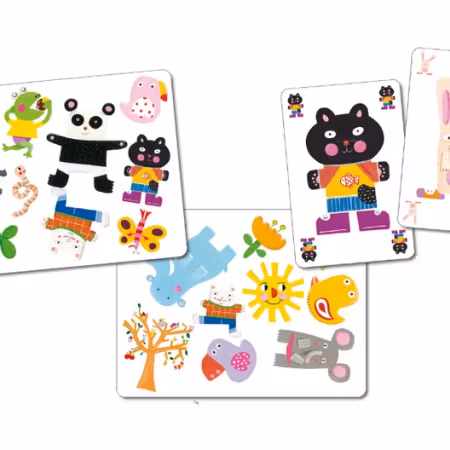 Djeco- Playing cards, Minimatch/ kortspel