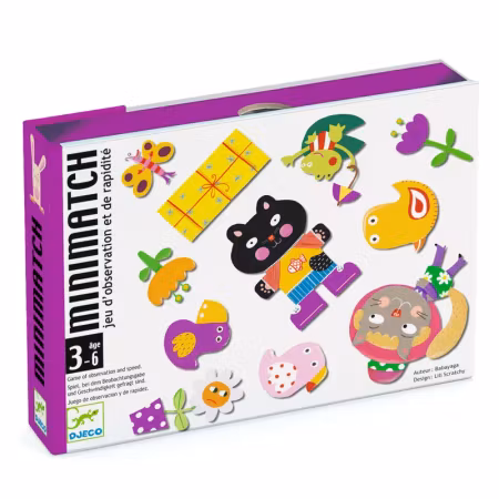 Djeco- Playing cards, Minimatch/ kortspel