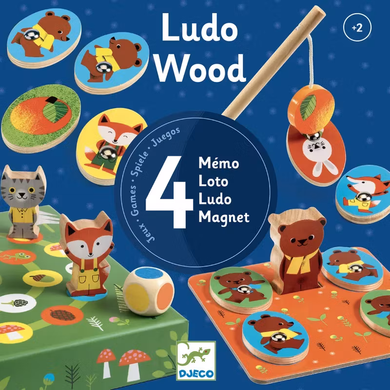 Djeco- Ludo Wood