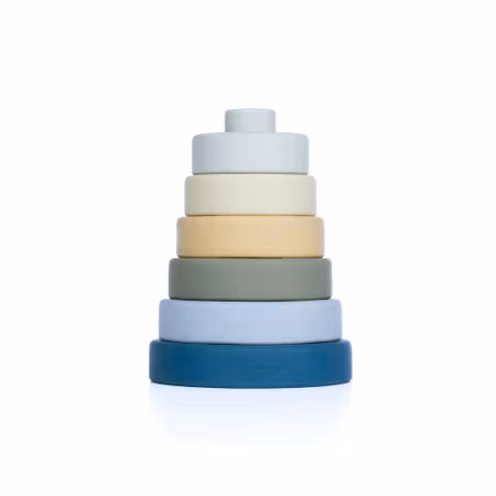 Pellianni.- Silicone Stacking Toy Pinkish/ stapelleksak