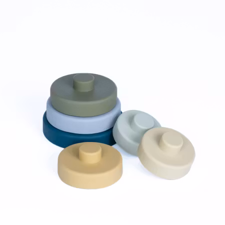 Pellianni.- Silicone Stacking Toy Pinkish/ stapelleksak