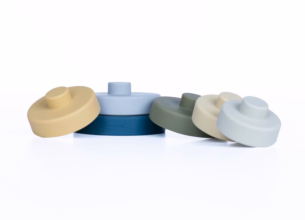Pellianni.- Silicone Stacking Toy Pinkish/ stapelleksak