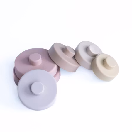 Pellianni.- Silicone Stacking Toy Pinkish/ stapelleksak