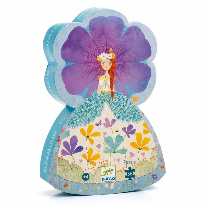 Djeco- Princess of Spring, 36 pcs/ Pussel