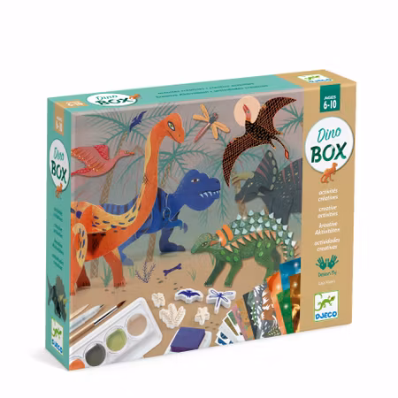 Djeco- The world of dinosaurs box/ pysselbox