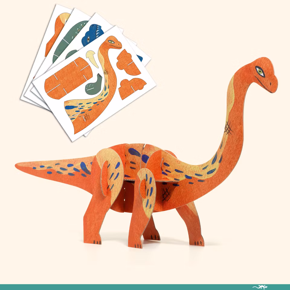 Djeco- The world of dinosaurs box/ pysselbox