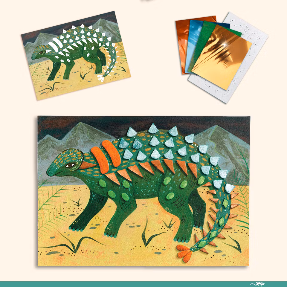 Djeco- The world of dinosaurs box/ pysselbox