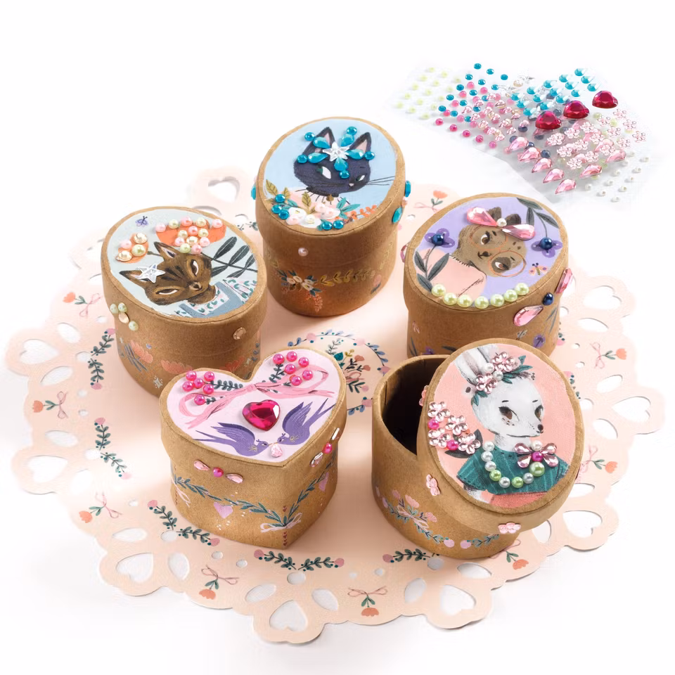 Djeco- bedårande askar DIY - Adorable