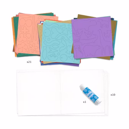 Djeco- Little Papers / pysselbox