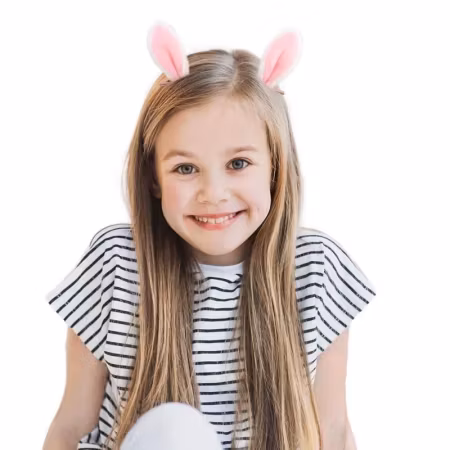 Trendhaus- TOMMY & FRIDA Hair Clips Bunny Ears, set of 2