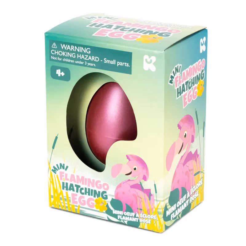 Keycraft- Mini Hatching Egg Flamingo