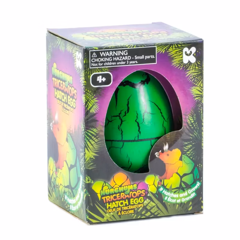 Keycraft- Large Triceratops Hatching Egg