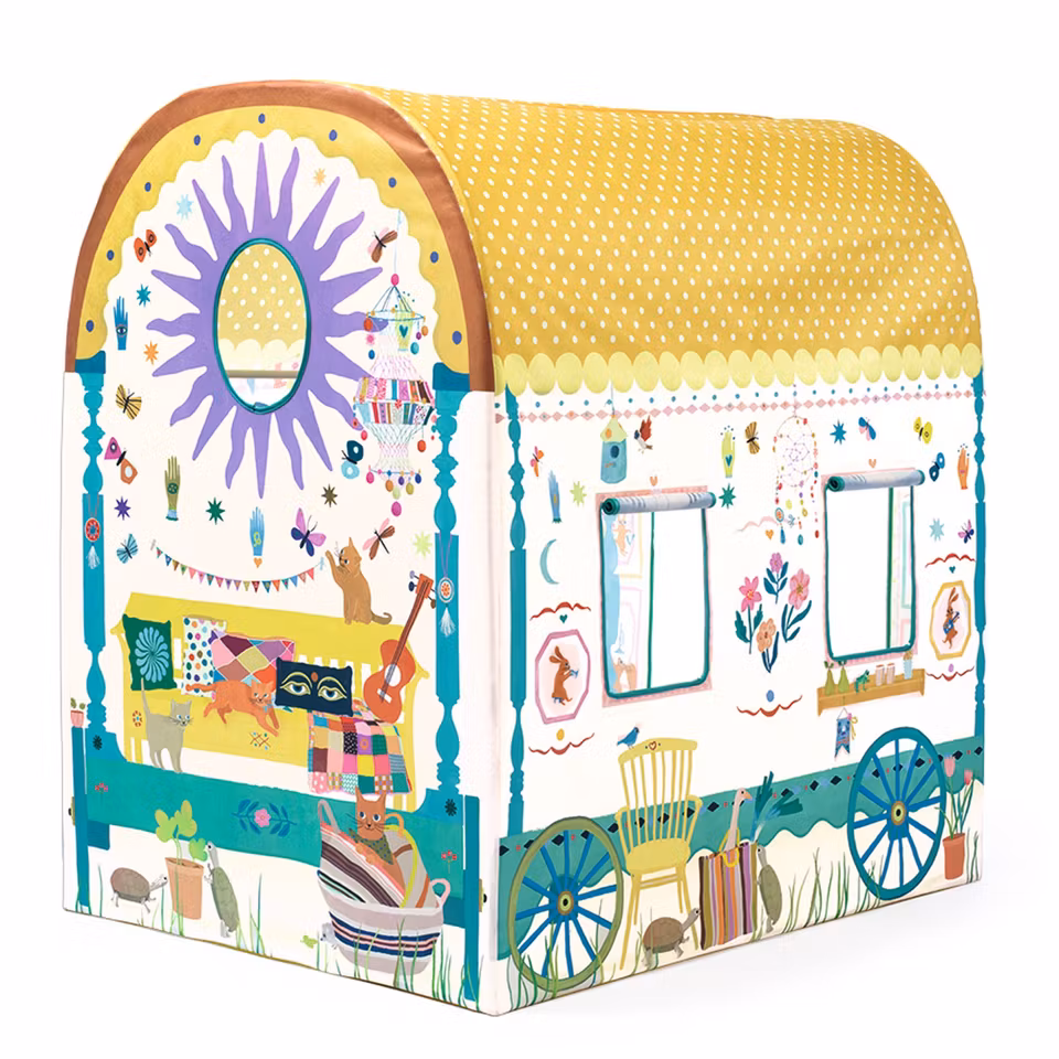 DJECO  playtent Caravan / LEKHUS TÄLT
