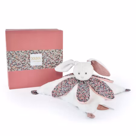 Doudou Et Compagnie- BOH´AIME - BUNNY PINK Soother Petal