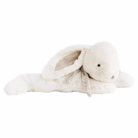 Doudou Et Compagnie- LAPIN BONBON 75 cm + coffre - Taupe Bunny